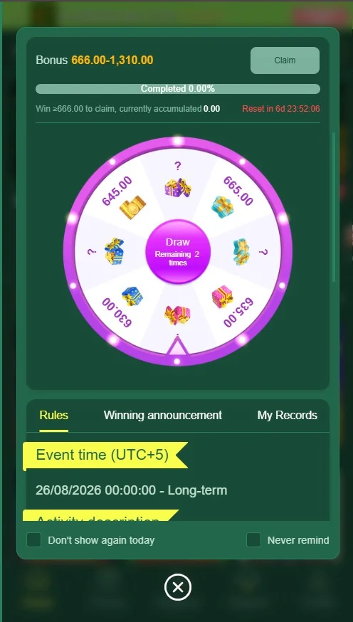 VIP Club & Commission Rewards